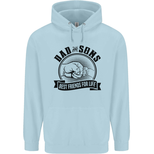 Dad & Sons Best Friends Fathers Day Childrens Kids Hoodie - Picture 36 of 80