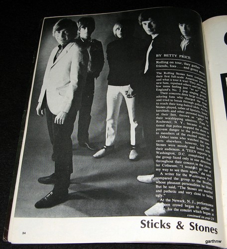 DAVID McCALLUM 1966 U.N.C.L.E. PHOTO FEATURE + ROLLING STONES TOUR PICTORIAL - Picture 2 of 3