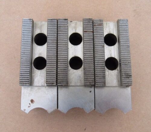 SET 3 PEZZI GANASCE TORNITURA PRODUZIONE 651-06-SP PER MANDRINO CNC ARTICOLO D - Foto 2 di 5