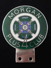 复古 Morgan Plus 4 Club 搪瓷汽车徽章 Marples & Beasley 英国伯明翰