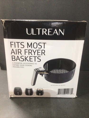 Ultrean Air Fryer Kochzubehör, 6 Stück für die meisten Körbe - Bild 1 von 8