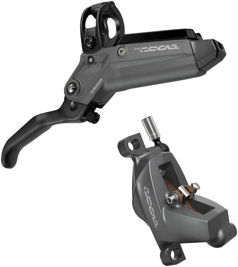 Дисковый тормоз и рычаг Stealth с кодом SRAM Bronze Stealth - передний, для крепления на стойке, 4-поршневой,