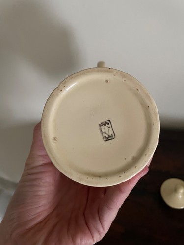 Jean Luce Art Deco Cream Yellow Coffee Pot by Villeroy and Boch 1920s - Picture 6 of 8