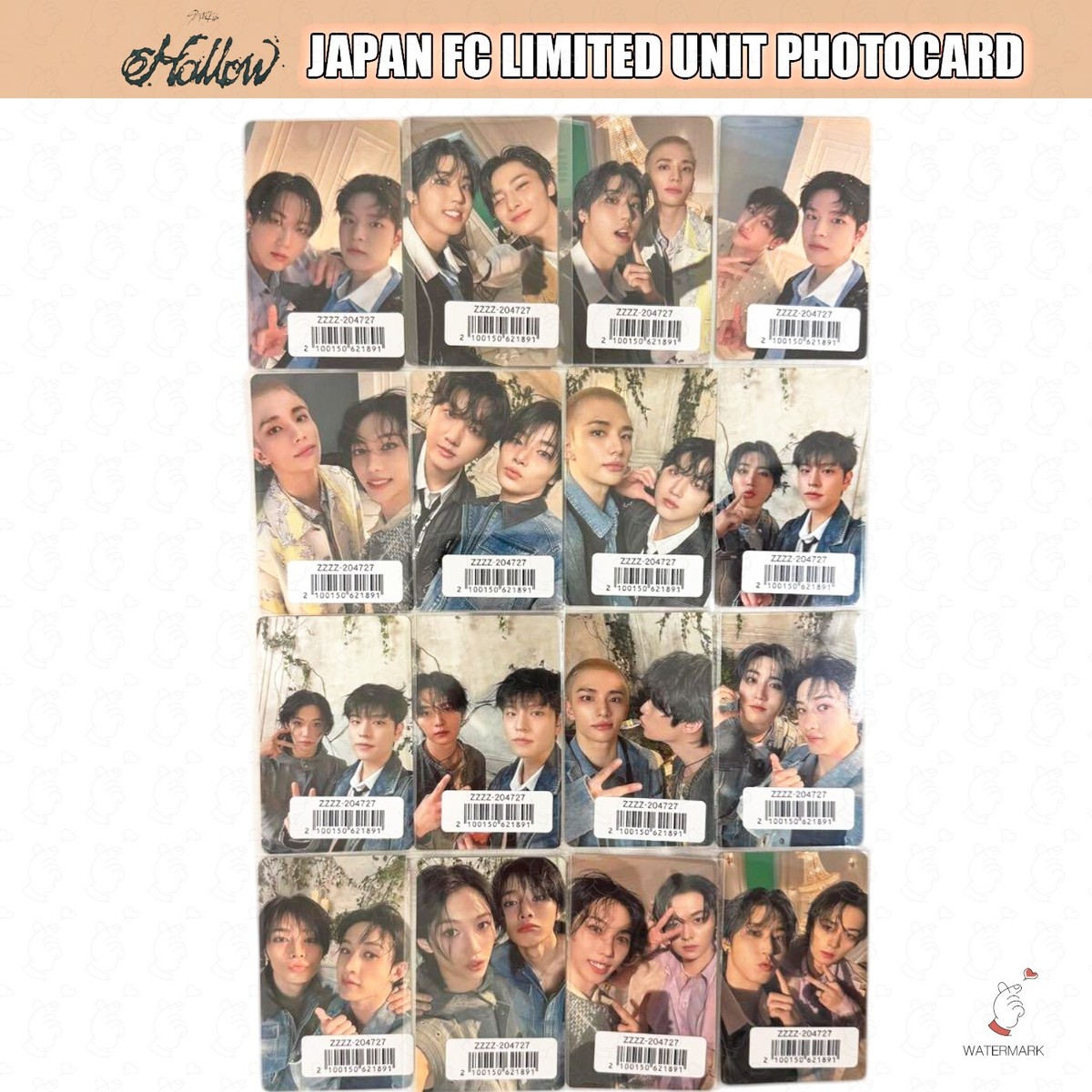 STRAY KIDS Hollow JAPAN 3RD MINI ALBUM POB FC OFFICIAL UNIT