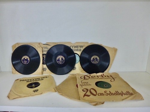 Konvolut : 9 Verschiedene Schallplatten für Bing Kinder Grammophone *