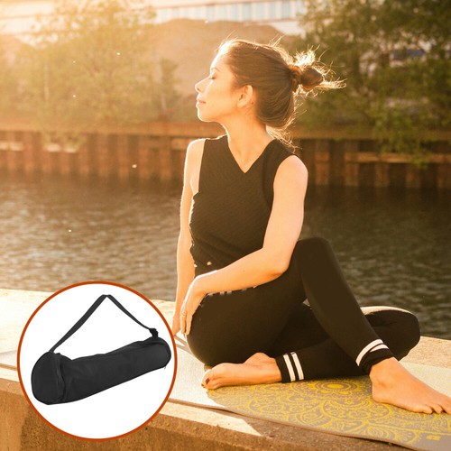 Yoga Mat Pocket Sports Mat Bag SPA Mesh Bag Yoga Mat Carrier - Picture 10 of 12