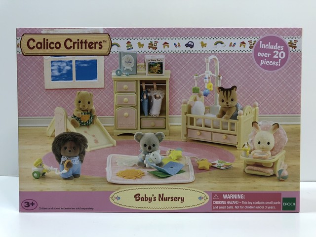 Calico Critters Cc2269 Baby S Pink Bedroom Set New Factory Calico Critters Cc2269 Baby S Pink