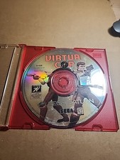 Virtua Cop (Sega Saturn, 1995) - Disc Only NOT For Resale Version.  Tested 