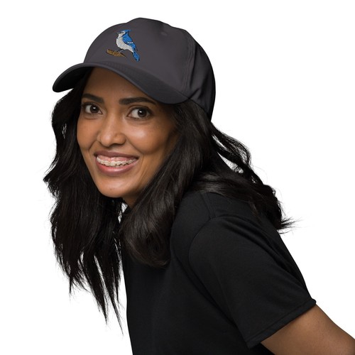 Blue Jay Embroidered Bird hat - Picture 12 of 114