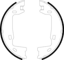 HELLA Bremsbackensatz für OPEL/SAAB 8DA 355 050-321