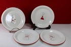 Holiday Snowman Chef Dessert Plate (s) Williams Sonoma 6 1/4 " U Pick
