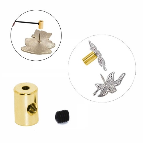 Trendy Gold Locking Pin Backs Portable Pin Keepers for Badges and Collectibles - Picture 6 of 10