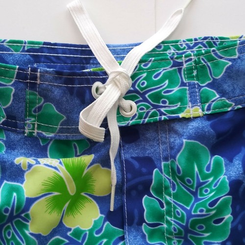 Wild Coast Hawaii Board Shorts Mens Trunks Size 36 Blue - Picture 3 of 9