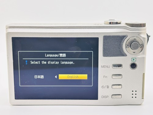 Ricoh CX1 9.3MP 7.1x Wide Angle zoom CMOS Compact Digital Camera - Silver Japan - Picture 14 of 19