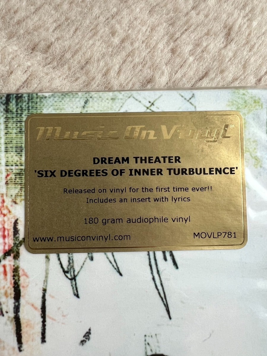 DREAM THEATER Six Degrees Of Inner Turbulence 180g 2LP 2013