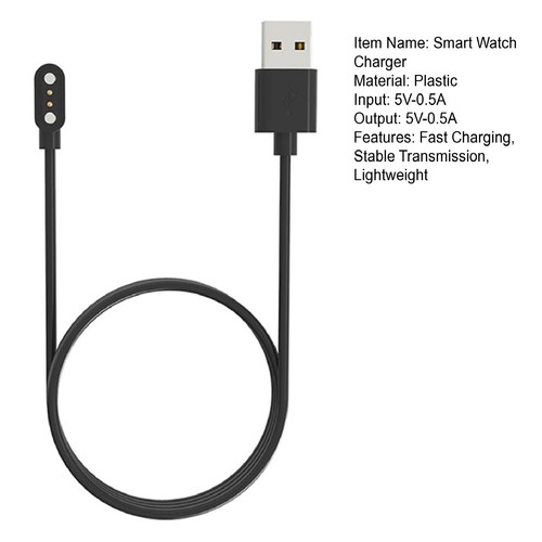 Caricabatteria Smart Watch Sicuro Ampia Compatibilità Smart Watch Cavo di Ricarica Cavo - Foto 11 di 11