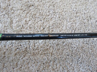 Quantum competition fishing rod made in USA (lot#18541) | eBay