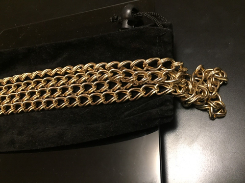 36'' Vintage Costume Jewelry Necklace from W. Germany - Picture 2 of 6