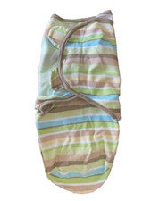 SwaddleMe Original Swaddle Summer Newborn 0-4 Months Stripes Retro