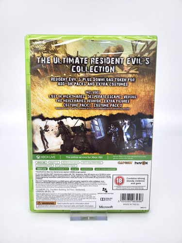 Resident Evil 5 Gold Edition XBOX 360 Classics PAL English - New, Factory-Sealed - Picture 2 of 2