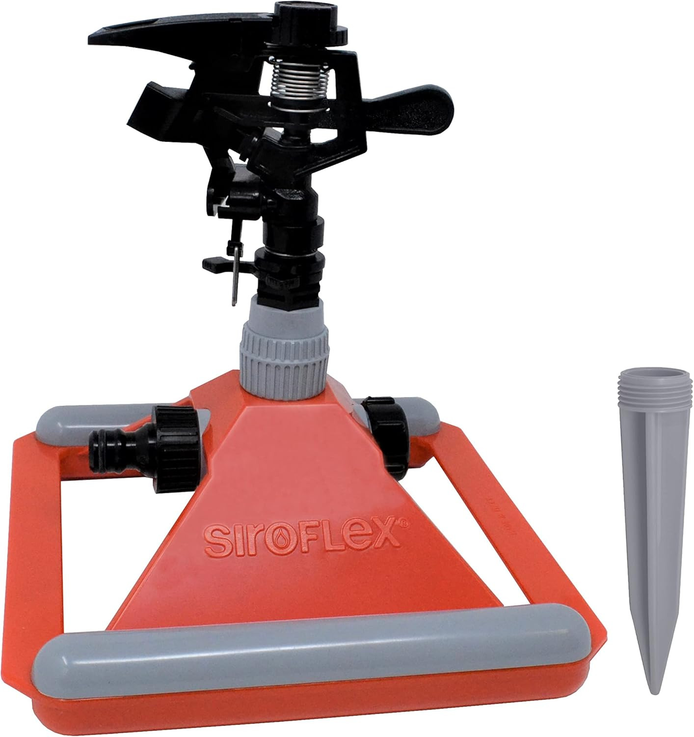 4650/S Irrigatore Gemini Siroflex: Irrigazione a Battente per Prato