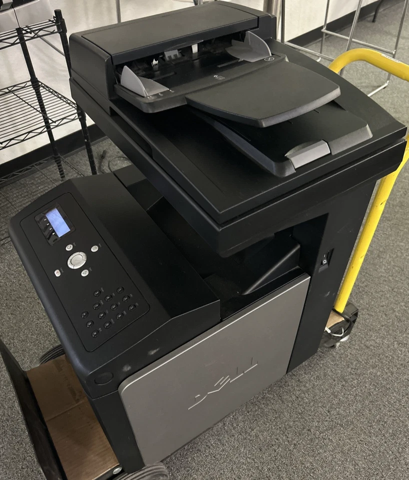 Dell Color Laser Printer 3115cn Workgroup Laser Printer - Fast Shipping! - Image 4 of 4