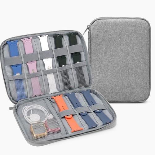 Portable Storage Bag Organizer Cloth Pouch For Apple Watch Bands Strap Bracelet - Picture 2 of 15