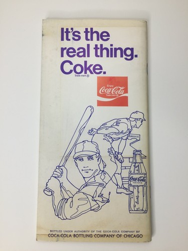 Chicago Cubs 1975 Media Guide Coca Cola Ad - Picture 5 of 5