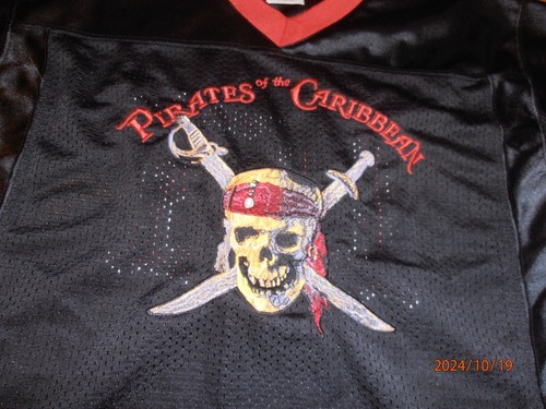 VINTAGE - "PIRATES OF THE CARIBBEAN" CAPTAIN JACK '03 TRIKOT JUGEND GR XL - Bild 5 von 11