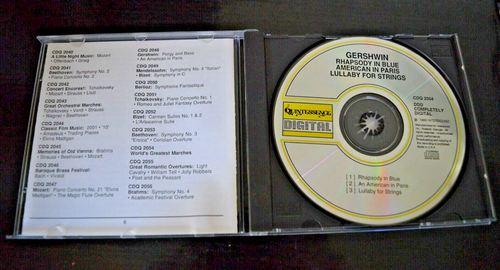 CD - Gershwin - Rhapsody in Blue - American in Paris - Picture 2 of 2