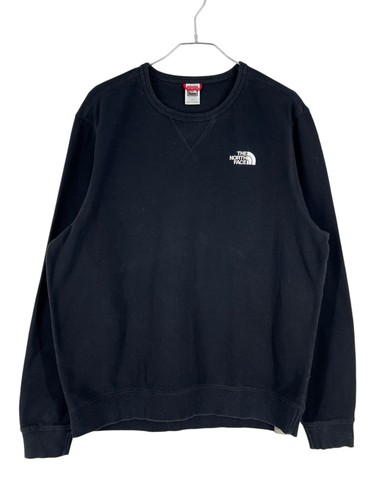 The North Face Rundhals Schwarz Pullover Herren Größe L