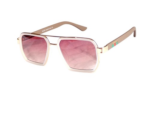 Gucci Sonnenbrille mit offener Box – Unisex, goldschwarzes Gestell, braune Gläser mit Box, Oman - Bild 12 von 18