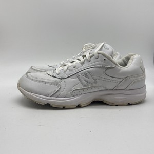 white leather walking shoes