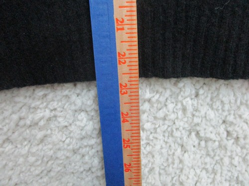 Express Sweater Large Adult Black 100% Lambswool V Neck Fleece Casual Womens L - Picture 9 of 10