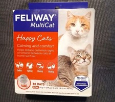 Feliway Plug In Multicat Diffuser Starter Kit for Cats EXP 5/2026