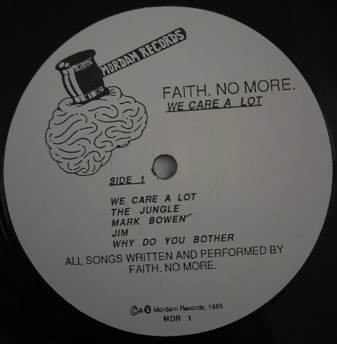 Faith No More We Care A Lot 1A/1B 1st Press VG Vinyl LP Record Album MDR1 - Picture 6 of 8