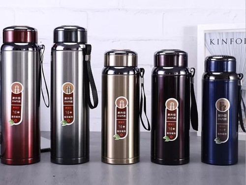 Hot/Cold Water Bottle Double Wall Thermal Flask Stainless Steel Thermos 0.6-1.6L - Picture 6 of 88