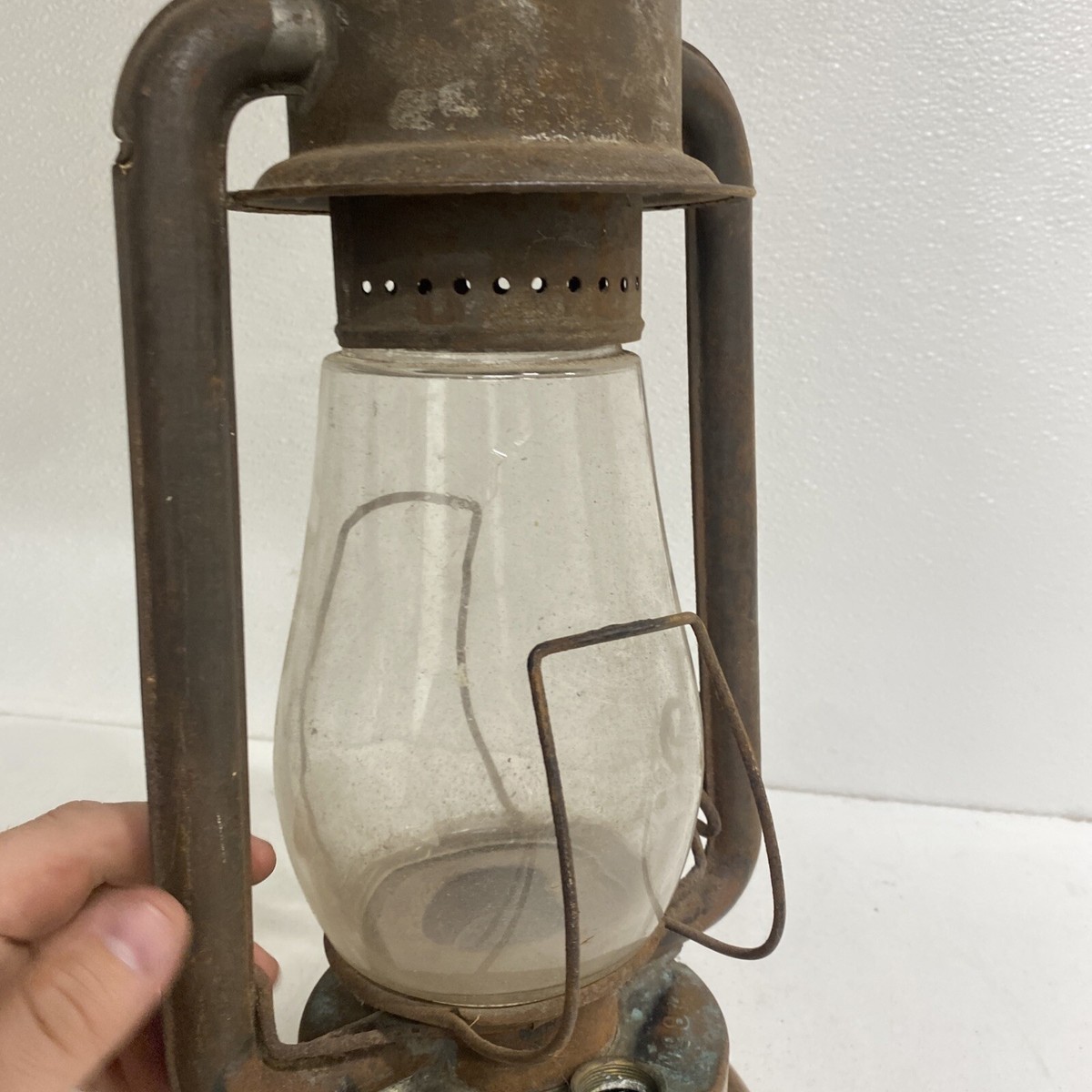 Rare RAYO No.82 COLD BLAST oil kerosene Tubular Lantern #d1