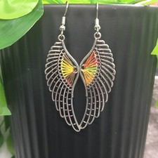 3 Silver-tone Earring Set Bohemian Retro Drop Dangle Hook New Free Ship 7523