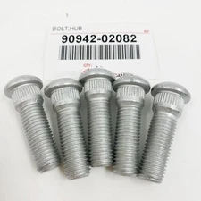 5Pcs For Toyota Lexus Wheel Lug Stud Bolt Nut 90942-02082 / 90942-02049