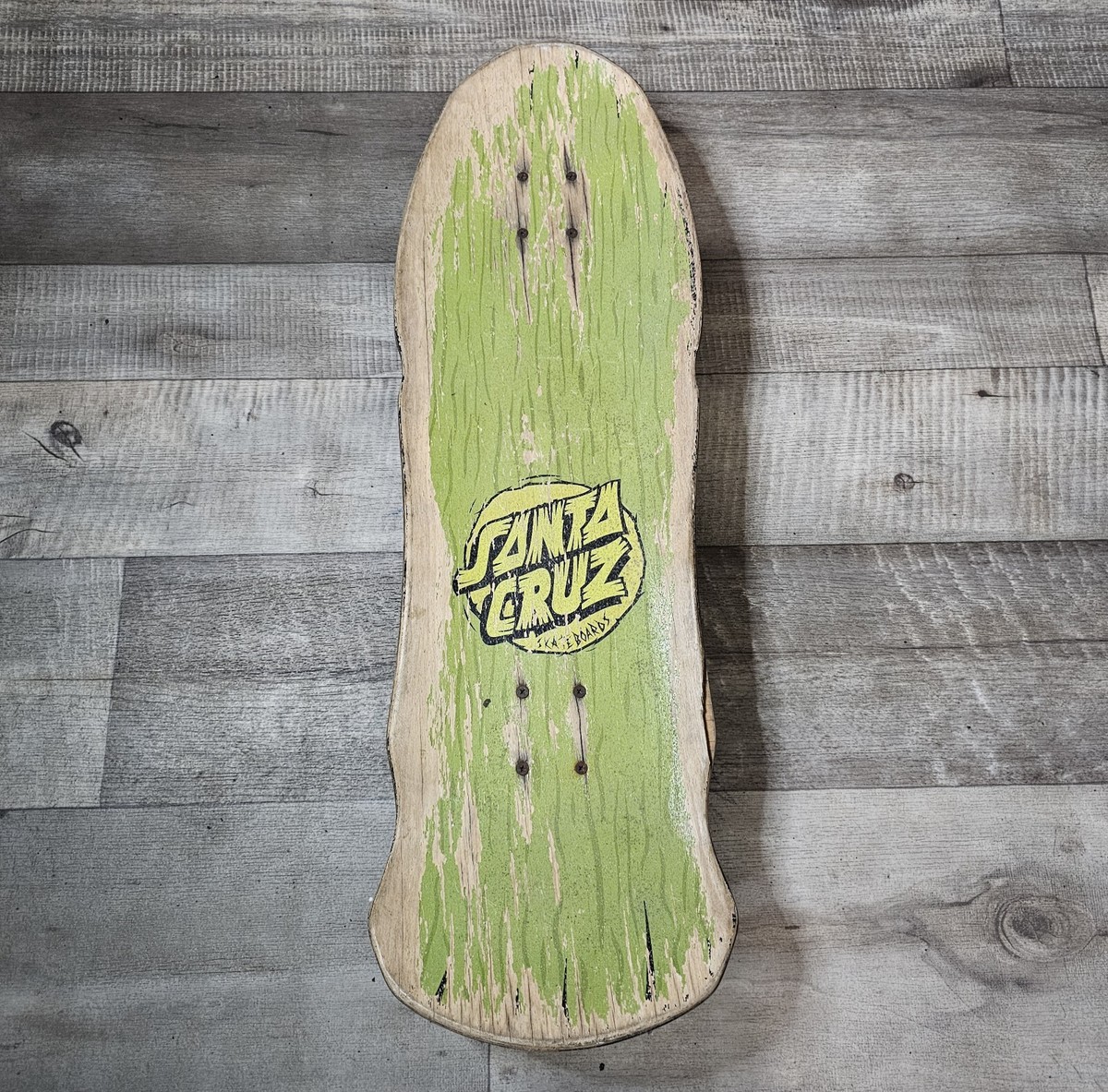 【フォロー割適用】Rare Y2K Rebel Saints Cross Fea Vintage Santa Cruz Skateboard Roskopp Face Tiki Cruzer Complete W