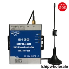 4G GSM SMS 2 Way Remote Controller Alarm Relay Switch Supports Android Ios app I