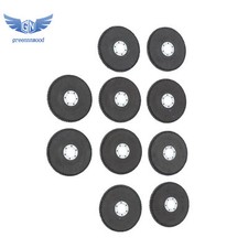 10PCS Premium Zirconia Flap Disc Sanding Grinding 4-1/2" × 7/8" 80 Grit