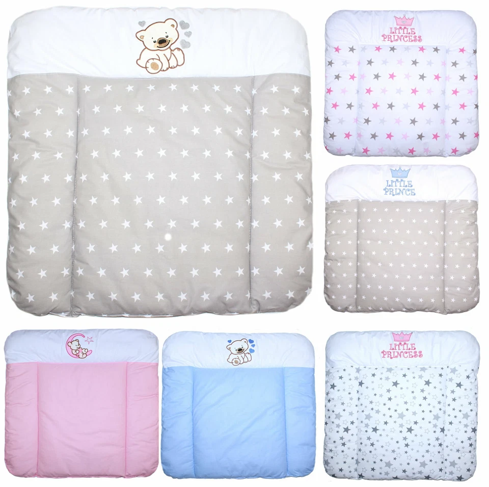 Wickelauflage mit Applikation Wickeltischauflage Baby 70 x 50 70x70 70x85