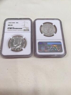 アメリカ 1965年 SMS 50Cent 銀貨 NGC MS68 アメリカ 1965年 SMS 50Cent 銀貨 NGC MS68 アメリカ 1965年 SMS