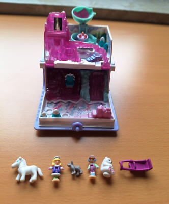 Polly Pocket Bluebird 1995-Sparkle Snowland - Glitzerschnee/ Winterlandschaft