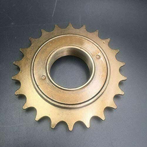 CDH 26"X3.5 Bicycle Rear Wheel Rim 12G & 22T Flywheel, Bike Wheel Silver Color - Picture 13 of 14