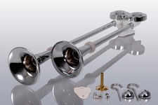 Druckluft Doppel Horn 54/64cm passend für Scania R Topline 4er Hupe Signalhorn