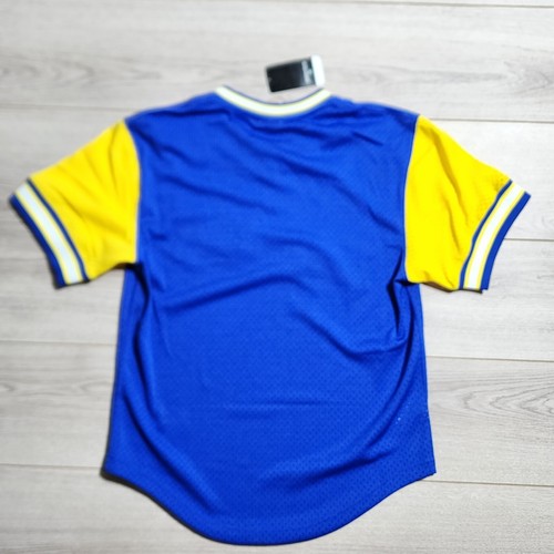 Mitchell & Ness Men’s Size Medium Blue Golden State Warriors Mesh Jersey NWT - Picture 8 of 9