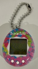 The Original Tamagotchi Gen 1 Virtual Pet Tye Dye Used 42800 TESTED